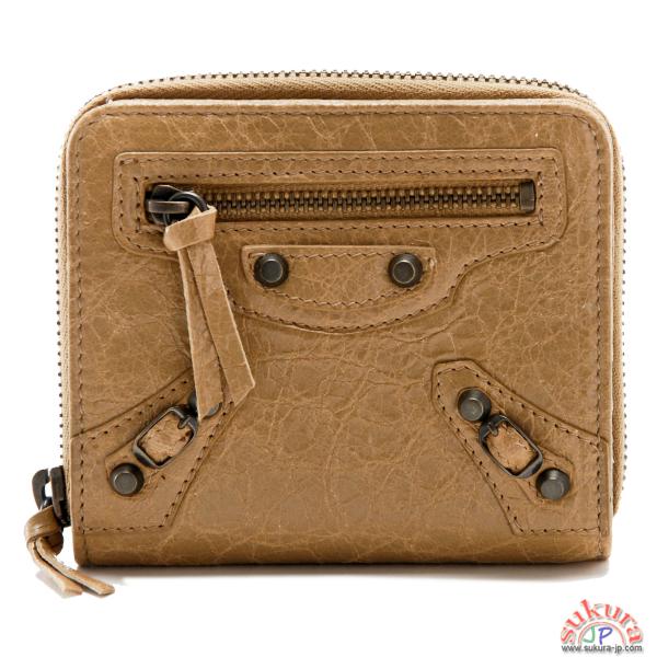 バレンシアガ CLASSIC BILLFOLD ZIP 二つ折り財布 310699 D940T 2720