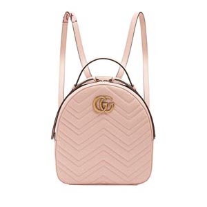 17AW 秋冬新作★グッチ コピー グッチ GG Marmont quilted-レザーバックパック 476671 DTDHT 5909