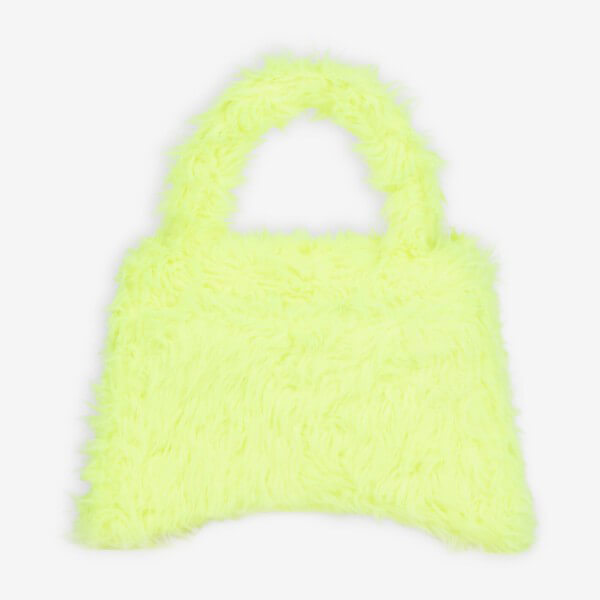 バレンシアガ クラッチバッグ コピー FLUFFY HOURGLASS TOP HANDLE バッグ