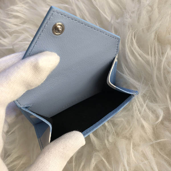 バレンシアガ 財布 コピー バレンシアガ【入手困難】ペーパー ミニウォレット 三つ折り財布 3914461LE4N4790