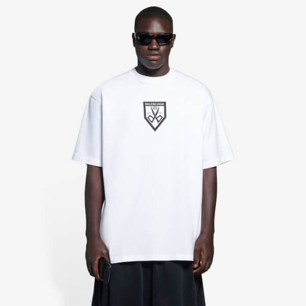 ​バレンシアガ Tシャツ コピー◇新作◇SCISSORS FLATGROUND Tシャツ 2色 651795TKV779040