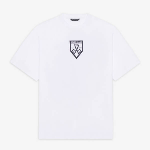 ​バレンシアガ Tシャツ コピー◇新作◇SCISSORS FLATGROUND Tシャツ 2色 651795TKV779040