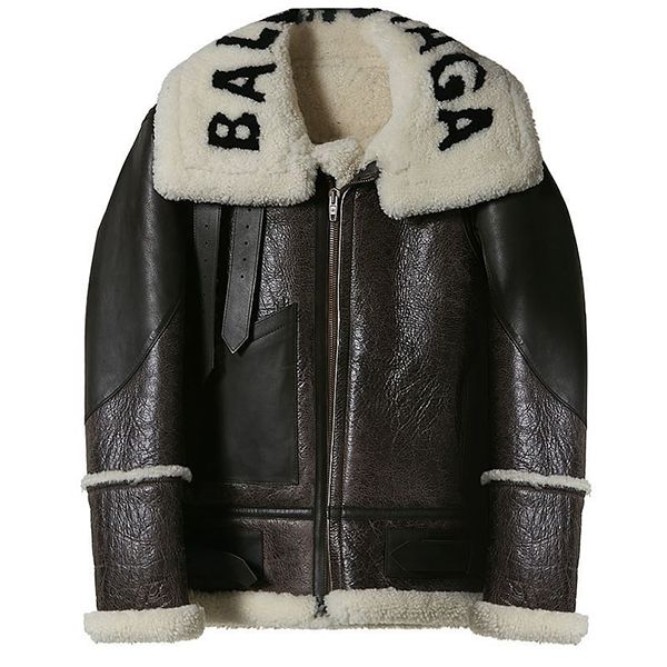 バレンシアガ スーパーコピー  レザージャケット LEATHER JACKET 追跡付き発送