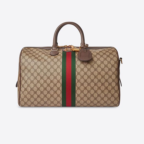 注目コラボ[バレンシアガ x グッチ 偽物]HACKER DUFFLE BAGダッフルバッグ 6801242103U0001