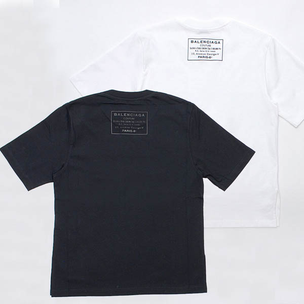 ​バレンシアガ Tシャツ コピー 激安 ロゴ 半袖 レディース 496052