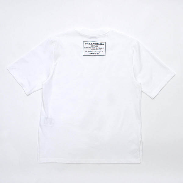 ​バレンシアガ Tシャツ コピー 激安 ロゴ 半袖 レディース 496052