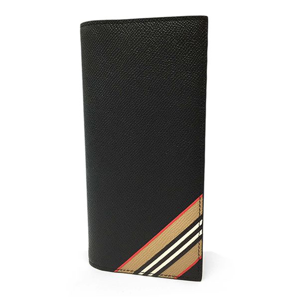 バレンシアガ 財布 偽物 アイコンストライププリントレザー長財布8033848_A1189