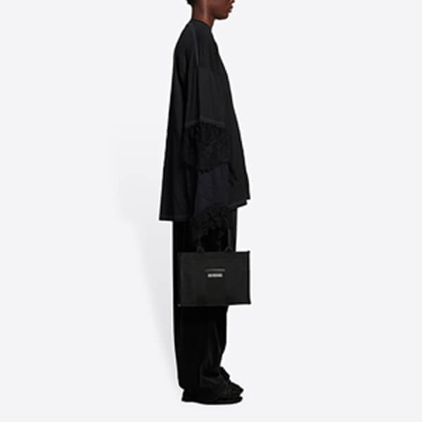 バレンシアガ バッグ コピー HARDWARE TOTE M ハードウェア ロゴトートバッグ スモール 6714022HHAN7260