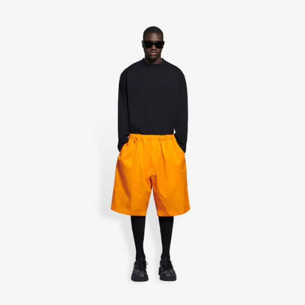 バレンシアガ ショーツ コピー◆OVERSIZE ショーツ 658906TKP077541