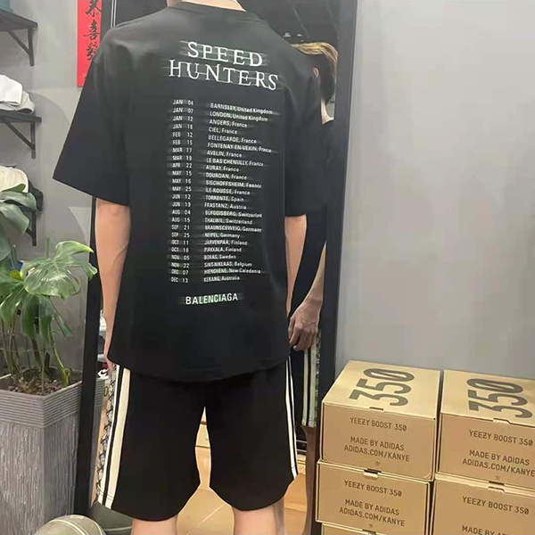 関税込 バレンシアガ スピードハンターズ 偽物 ブランドコピー tシャツ レディース