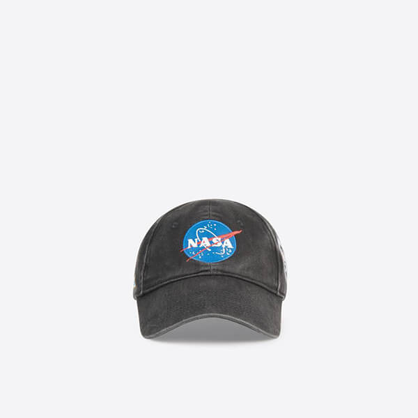 コラボ【バレンシアガ キャップ 偽物】× NASA スペース キャップ