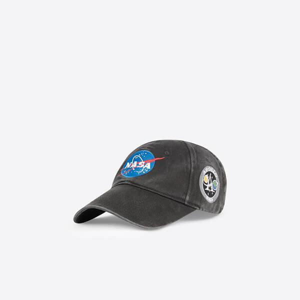 コラボ【バレンシアガ キャップ 偽物】× NASA スペース キャップ