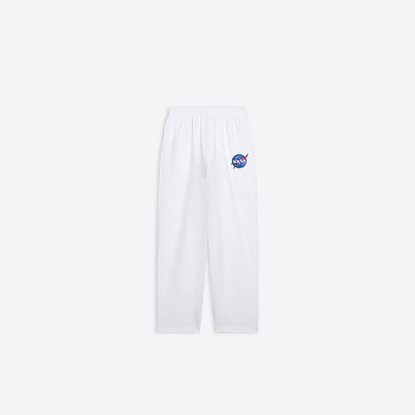 コラボ【バレンシアガ パンツ 偽物】× NASA スペース スウェットパンツ