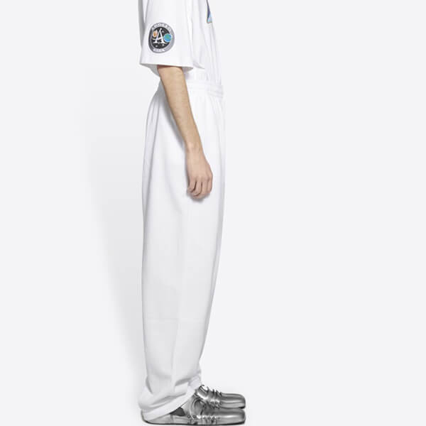 コラボ【バレンシアガ パンツ 偽物】× NASA スペース スウェットパンツ