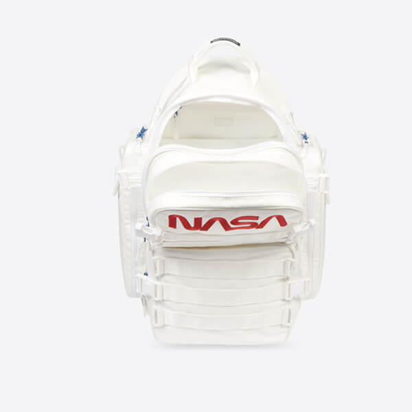 バレンシアガ リュック 偽物　NASAロゴ SPACE バックパック