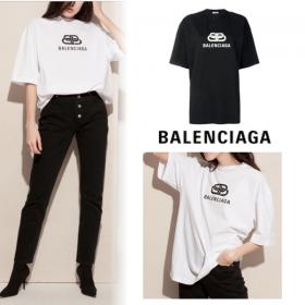 【バレンシアガ Tシャツ コピー 激安】2021新作限定☆ New BB Mode オーバーサイズ☆