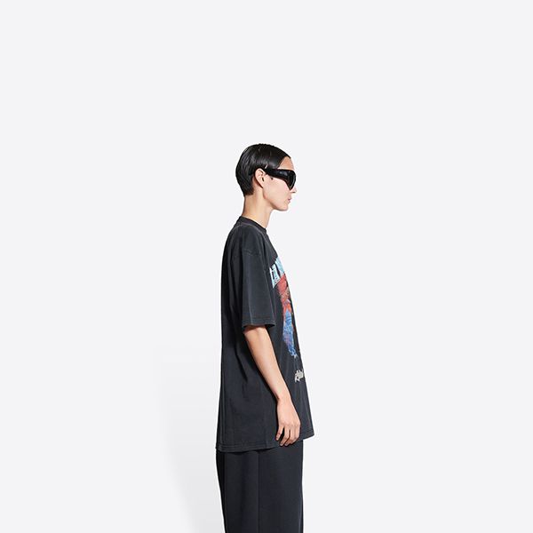 【バレンシアガ】アヤナカムラ コピーマーチ ラージフィットTシャツ641655TMV861055