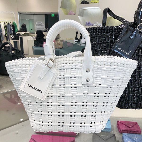 【バレンシアガ かごバッグ コピー】ビストロ バスケットバッグ XS最新で絶対欲しい