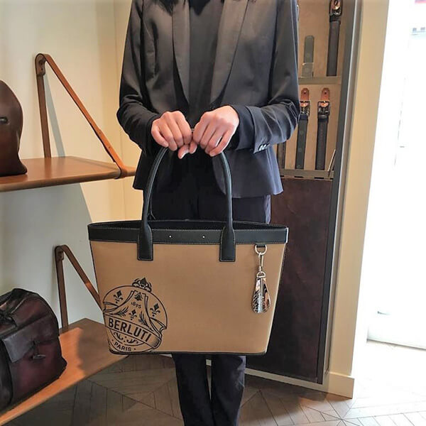 ★ベルルッティ コピー トートバッグ★2021SS★FOREVER LODGE キャンバス トートバッグ