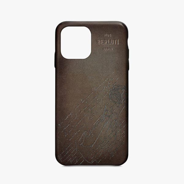 ベルルッティ スマホケース コピー iPhone12 プロ スクリットレザーケース IPHONE_11_PRO_CASE-V2