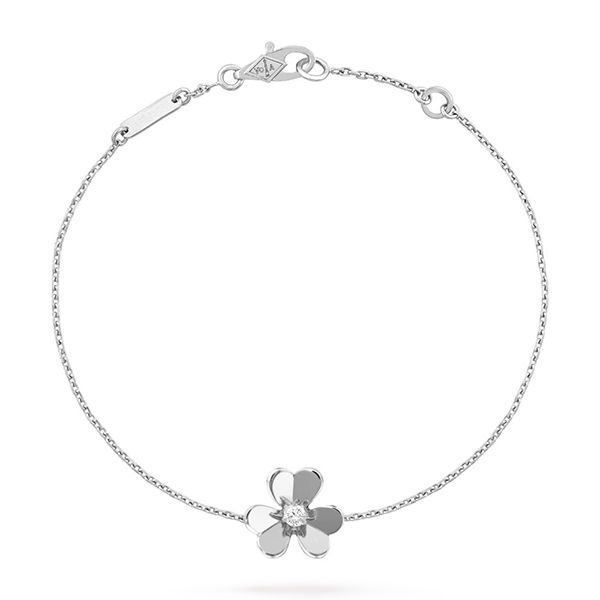 フリヴォルブレスレット コピー ヴァンクリーフ 偽物 Van Cleef & Arpels＊Frivoleミニモデル ダイヤ VCARP0J500 大人気！注目度抜群！