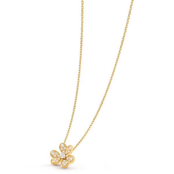 フリヴォル ネックレス コピー ヴァンクリーフ 偽物 Van Cleef & Arpels☆Frivole ミニ☆イエローゴールド 大人気！注目度抜群！
