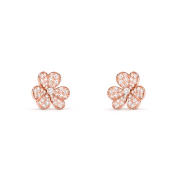 フリヴォル ピアス コピー ヴァンクリーフ 偽物【Van Cleef&Arpels】Frivole スモールモデル ダイヤ 世界中で大人気！