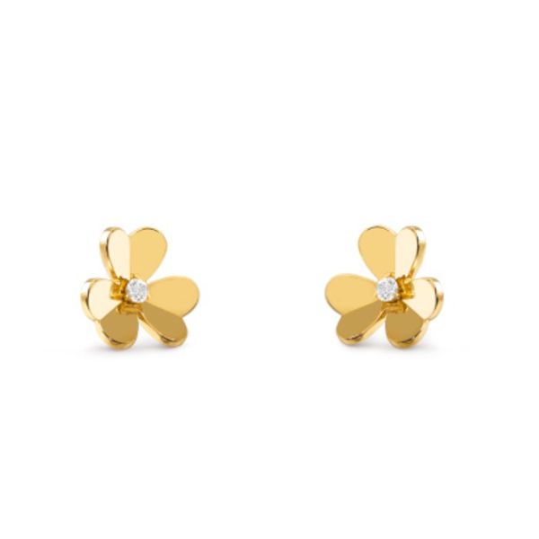 フリヴォル ピアス コピー ヴァンクリーフ 偽物【Van Cleef & Arpels】Frivole スモールモデル VCARB65700 世界中で大人気！