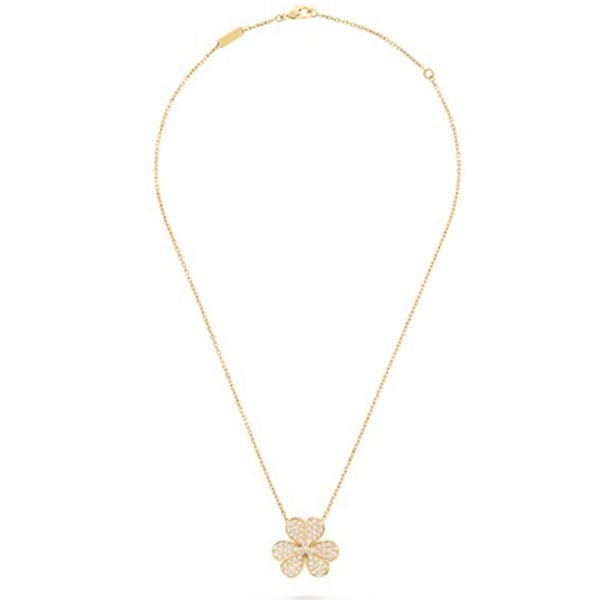 フリヴォル 偽物 ペンダント ヴァンクリーフ 激安 VanCleef&Arpels Frivole ラージモデル VCARP0J700 ギフトに  送礼