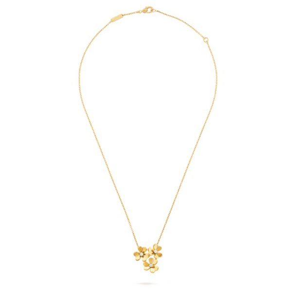 フリヴォル ペンダント コピー ヴァンクリーフ 激安 VanCleef&Arpels Frivole 3フラワー VCARP2DU00 ギフトに  送礼
