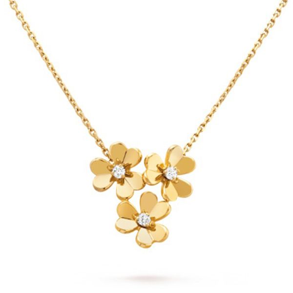 フリヴォル ペンダント コピー ヴァンクリーフ 激安 VanCleef&Arpels Frivole 3フラワー VCARP2DU00 ギフトに  送礼