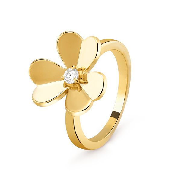 フリヴォル 偽物 リング Van Cleef & Arpels＊ヴァンクリーフ コピー Frivole 1フラワー スモール VCARP2DS00【売上額TOP10】