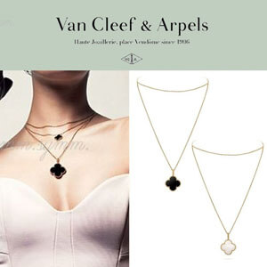 アルハンブラ ネックレス コピー Van Cleef  Arpels ヴァンクリーフ＆アーペル コピー★マジックアルハンブラ★ロングネックレス