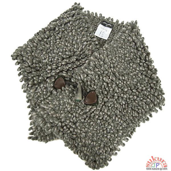 シャネル 財布 コピー マフラー ココマーク カシミヤ セール品 11A P42118