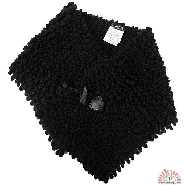 シャネル マフラー ココマーク カシミヤ セール品 11A P42118