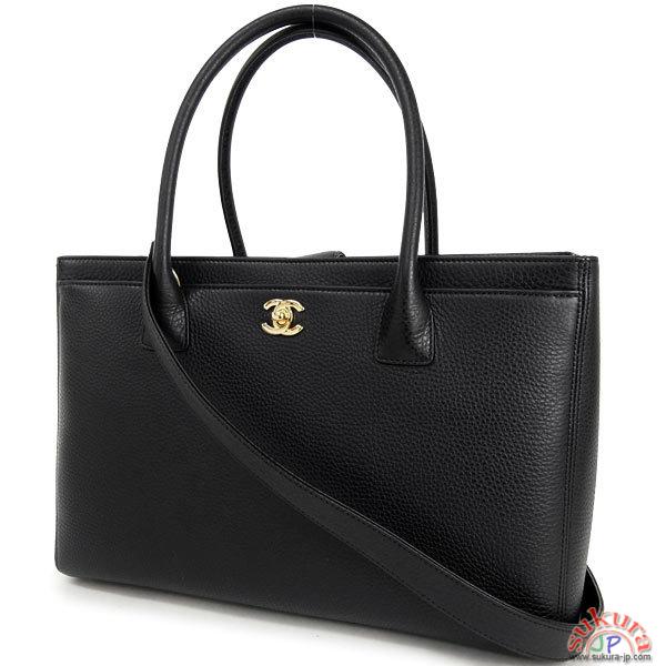 シャネル トートバッグ ココマーク ソフトキャビアスキン A15206