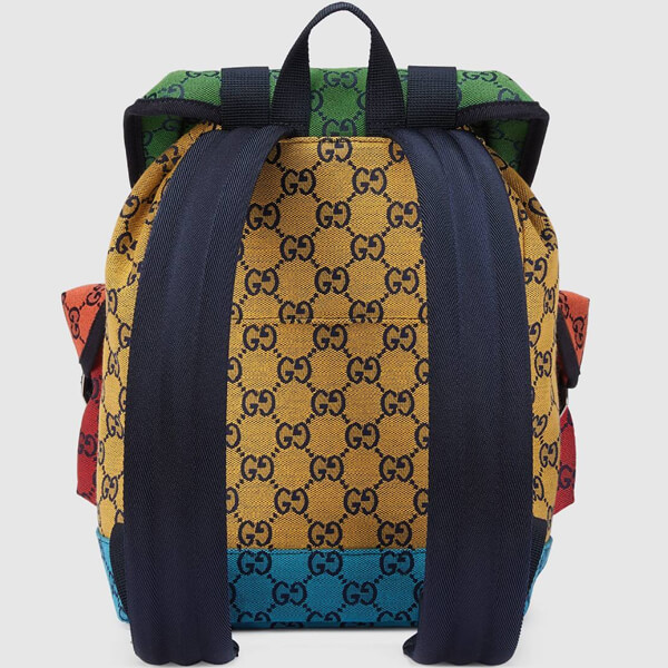 グッチ バックパック コピー【すぐ届く】21SS*GG マルチカラー スモール バックパック 658783 2UZBN 3280