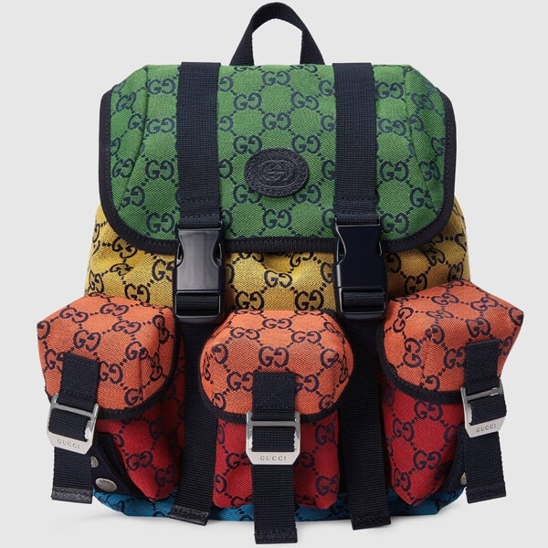 グッチ バックパック コピー【すぐ届く】21SS*GG マルチカラー スモール バックパック 658783 2UZBN 3280