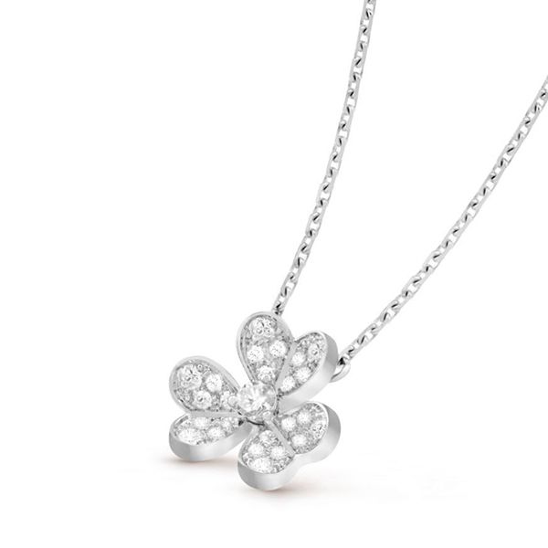 フリヴォル ネックレス コピー ヴァンクリーフ 偽物 Van Cleef & Arpels☆Frivoleネックレス ミニモデル☆Wゴールド 世界中で大人気！