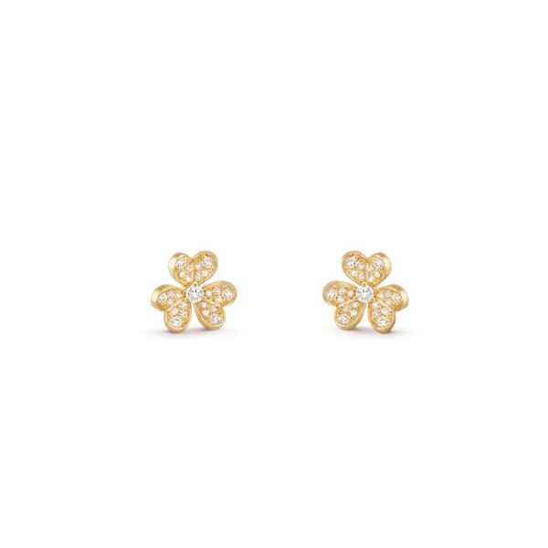 フリヴォル ピアス コピー ヴァンクリーフ 偽物 人気 Van Cleef&Arpels☆Frivoleミニモデル VCARP24200 超限定