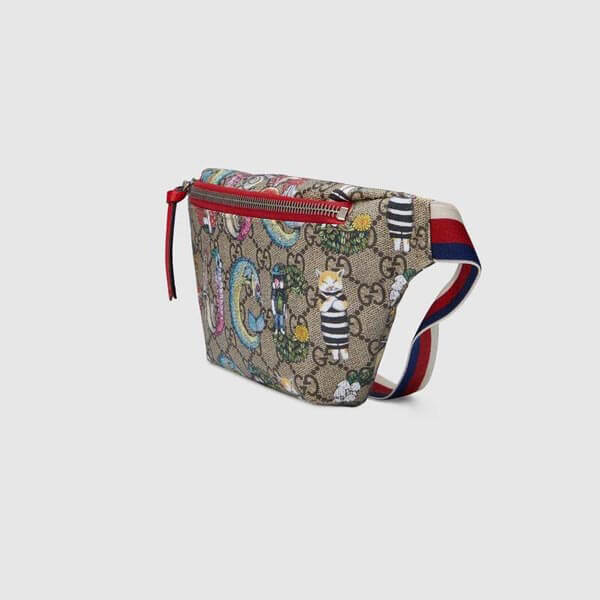 ★グッチ 偽物 グッチ×ヒグチヨウコ コラボ商品★色鮮やか ベルトバッグ 502095 H0AAN 9787