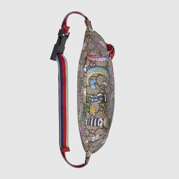 ★グッチ 偽物 グッチ×ヒグチヨウコ コラボ商品★色鮮やか ベルトバッグ 502095 H0AAN 9787
