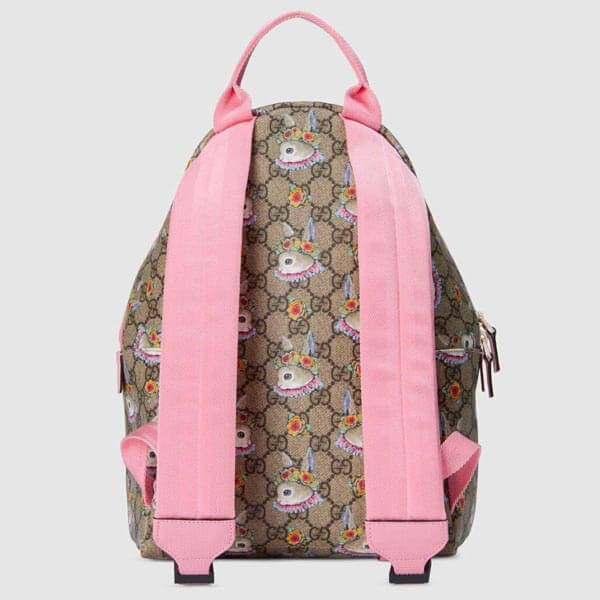 グッチ バックパック コピー 人気コラボ◆グッチ×ヒグチユウコ◆プリント バックパック◆2種 271327 22AAN 8387