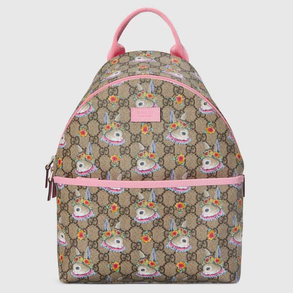 グッチ バックパック コピー 人気コラボ◆グッチ×ヒグチユウコ◆プリント バックパック◆2種 271327 22AAN 8387