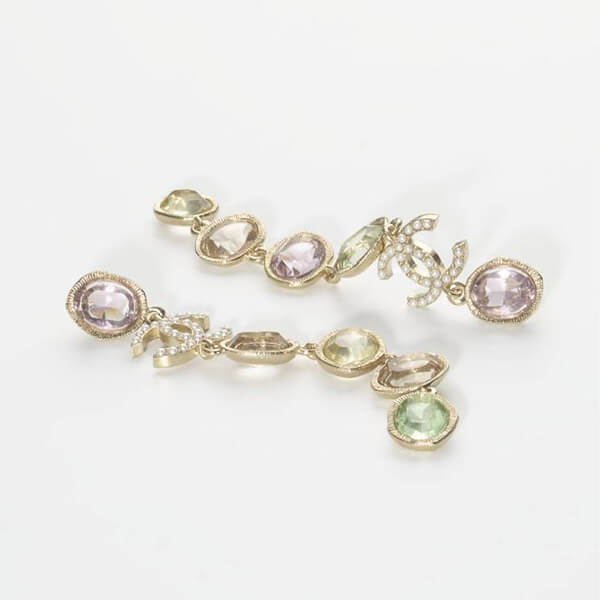 シャネル ピアス 偽物 パール&ストラス マルチカラー AB6826B06491NE819