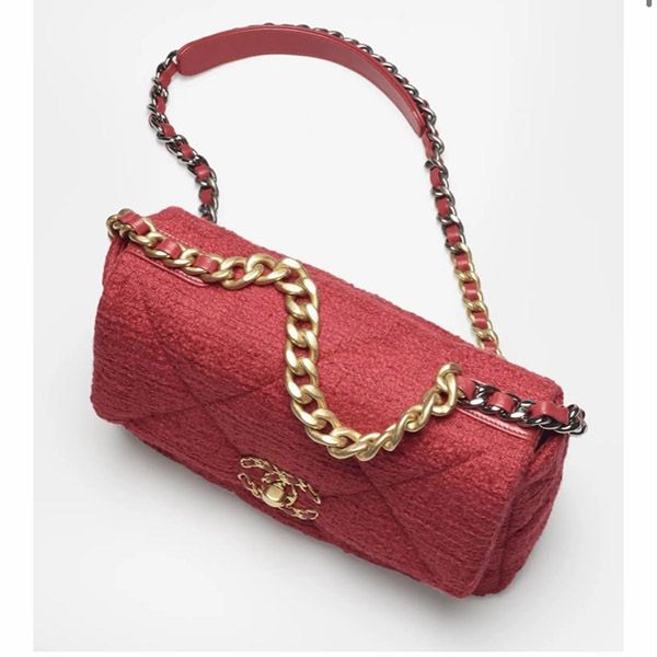 シャネル19バッグ ツイード パロディ 完売人気AS1160 B07738 NG876