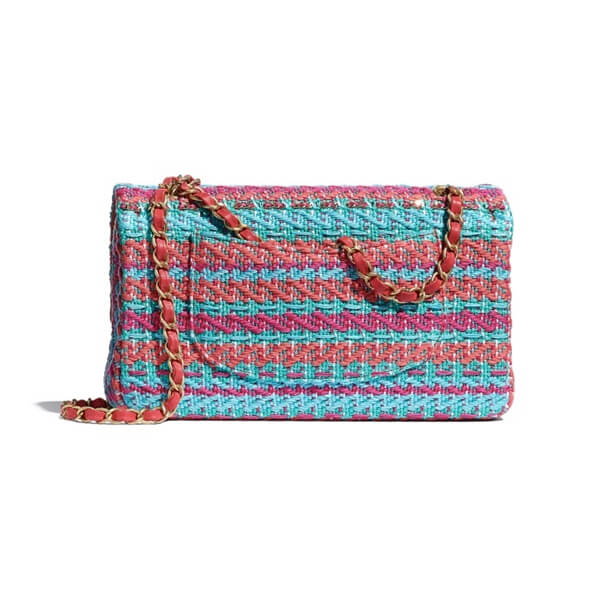 【シャネル ショルダーバッグ 偽物】☆ミックスファイバー フラップバッグ AS0395 B04818 NB290