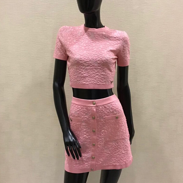 シャネル トップス コピー 最新作 CRUISE CAMELLIA PINK TOP
