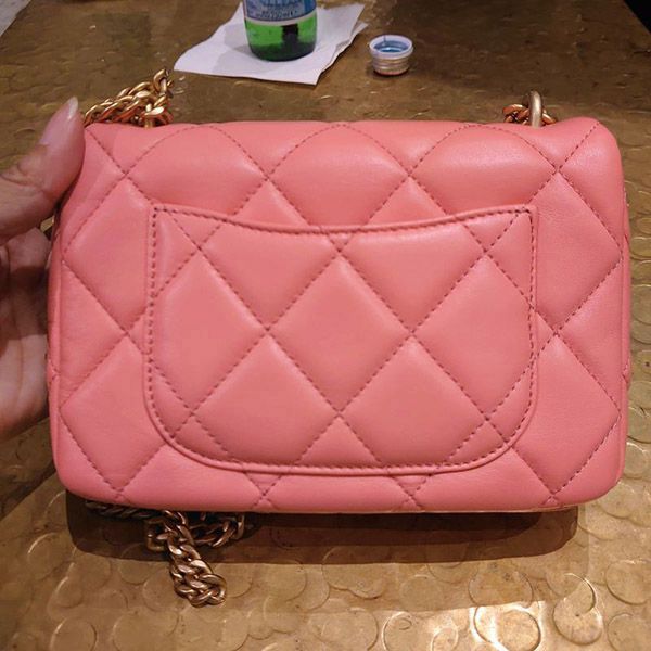 ★シャネル パロディ★22春夏プレ ミニフラップバッグ★可愛い AS3113 B07634 NG756