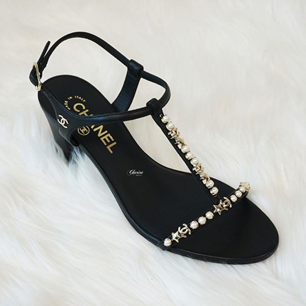 関税込みシャネル サンダル スーパーコピー SANDAL BLACK G36122​